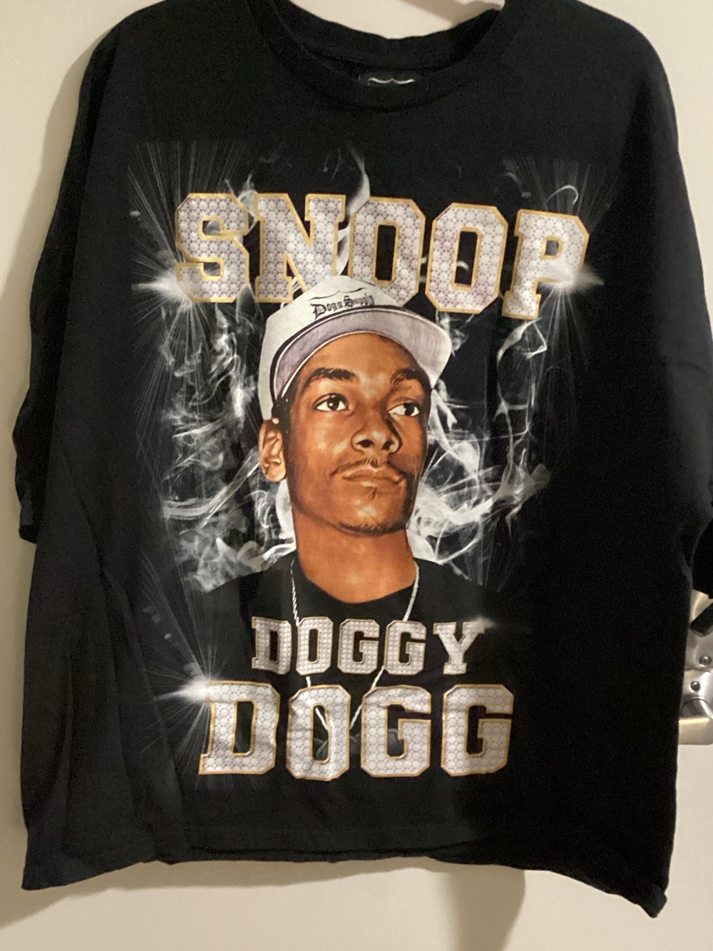 Snoop Doggy Dogg Black Graphic Short Sleeve Tee